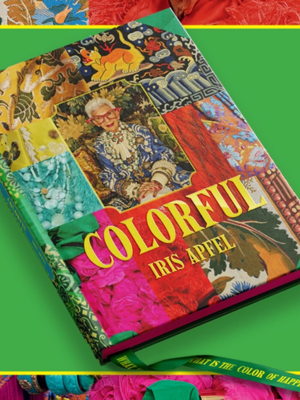 Iris Apfel: Colorful Hardcover Coffee Table Book